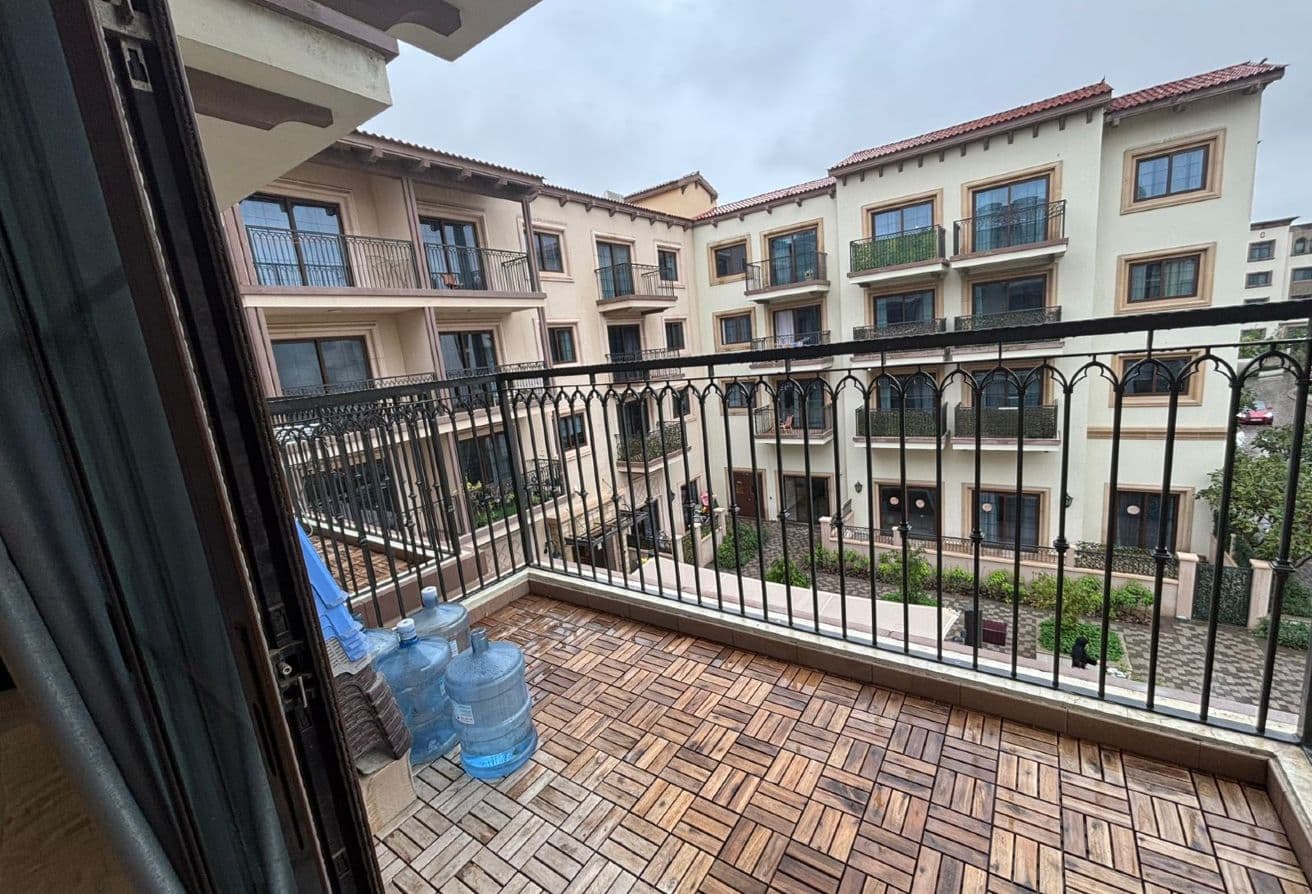 Elegant 2BR + Maid | Furnished | Community View